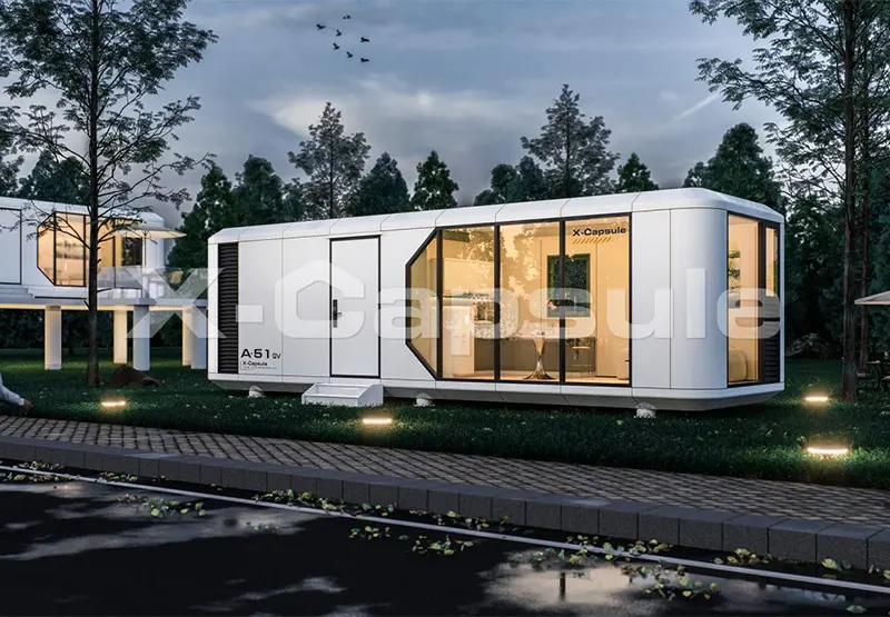 High-Tech Mobile Space Capsule
