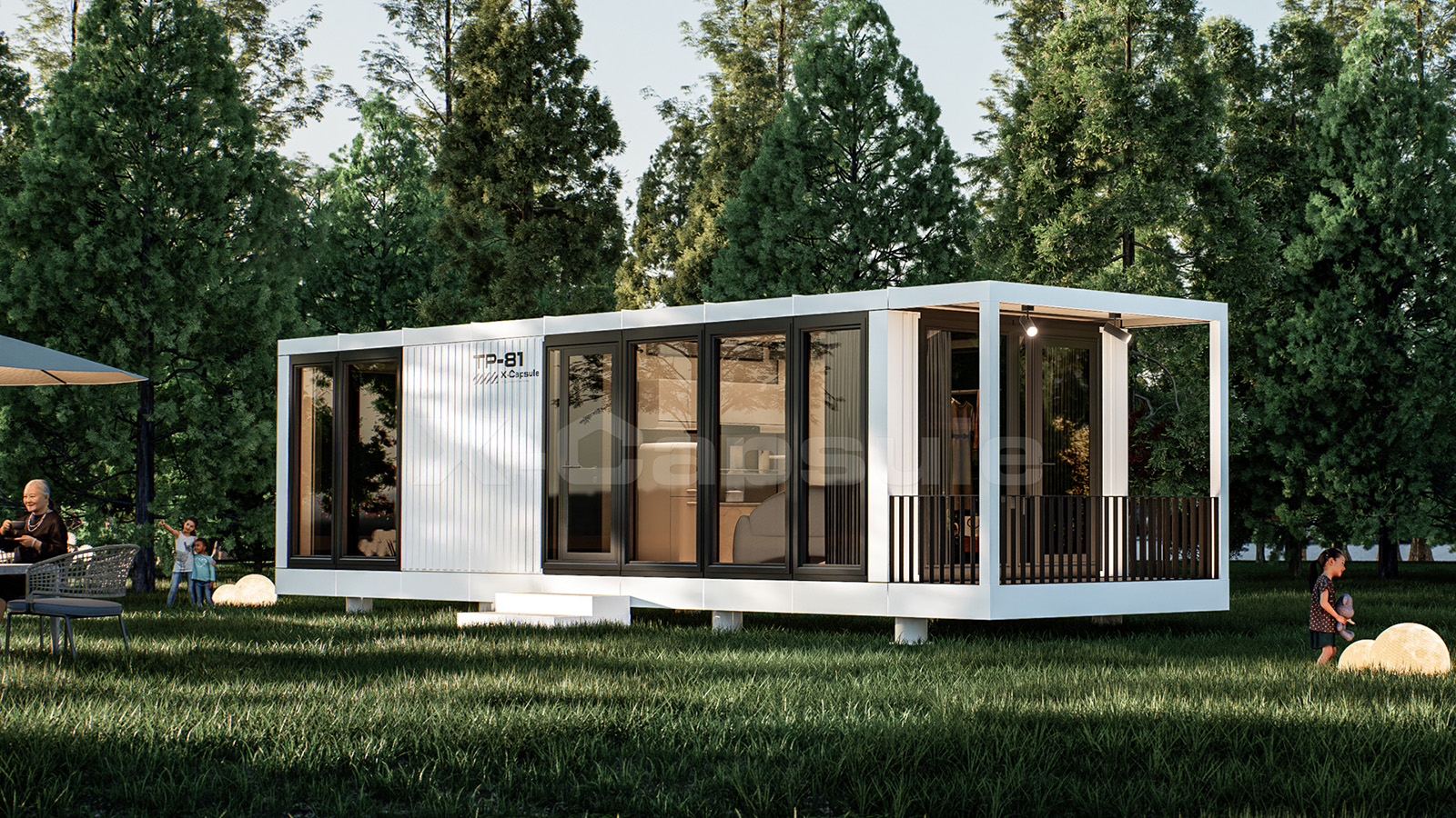 Turan-TP81Modular Highly Quick-Assembled Leisure House