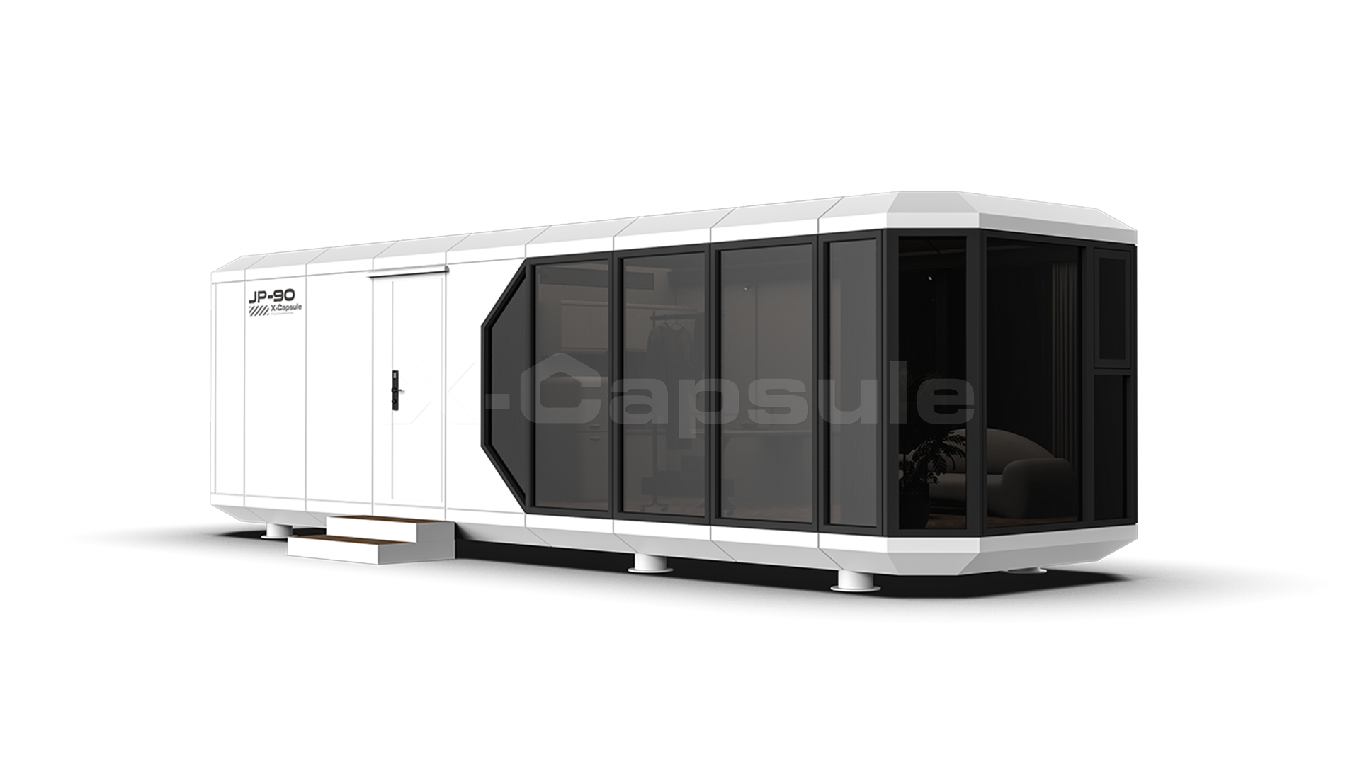 Aurora-JP90 High-Tech Mobile Space Capsule House