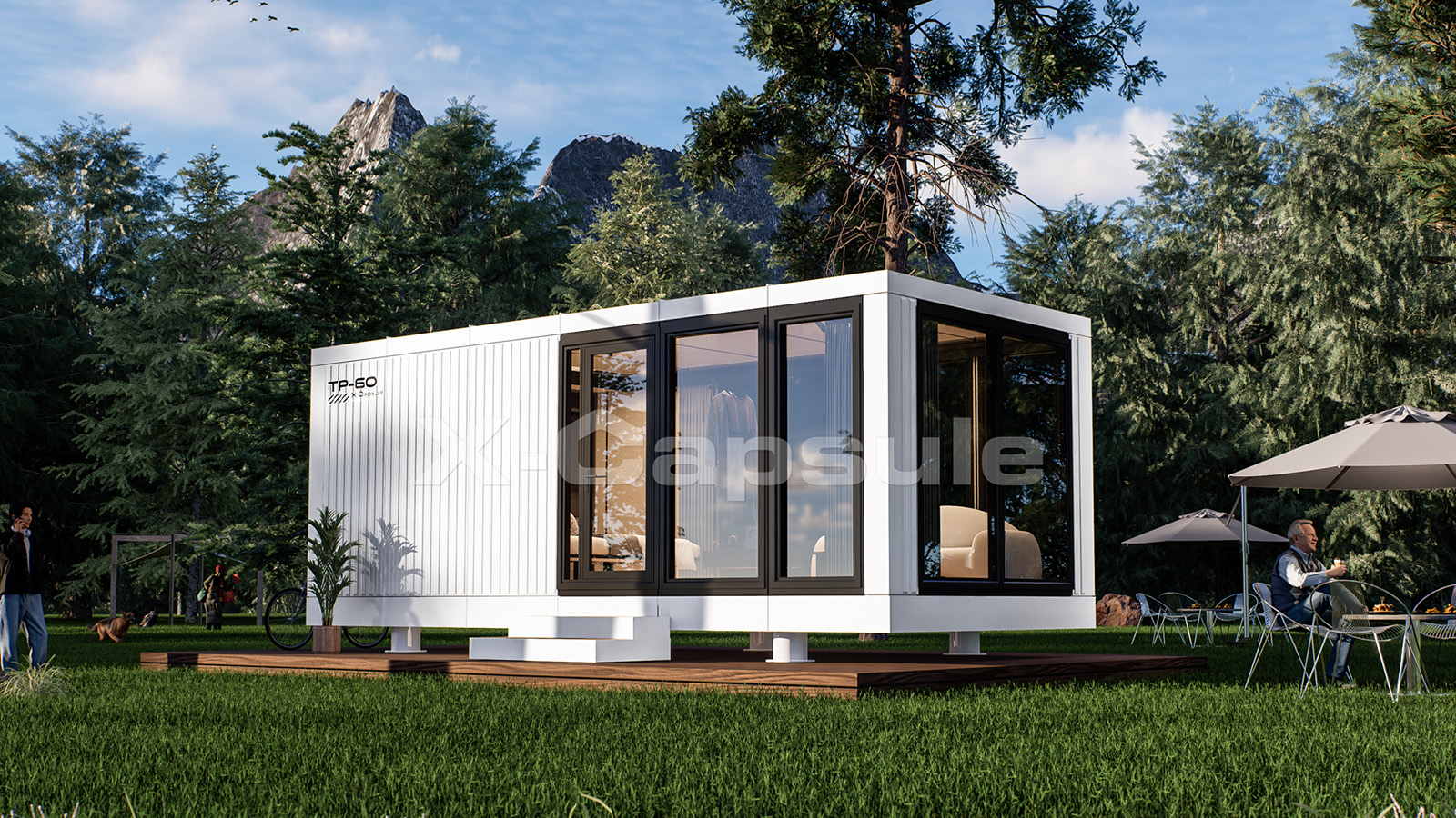 Turan-TP60Modular Highly Quick-Assembled Leisure House