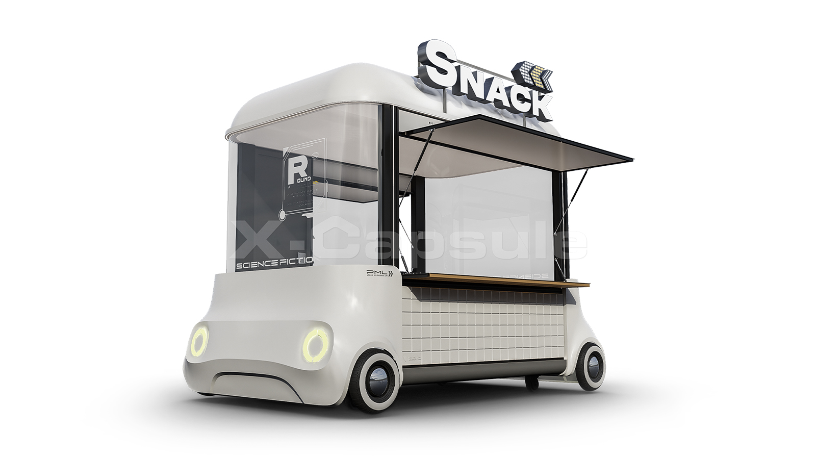 Bella-L20 Modular Futuristic Mobile Shop