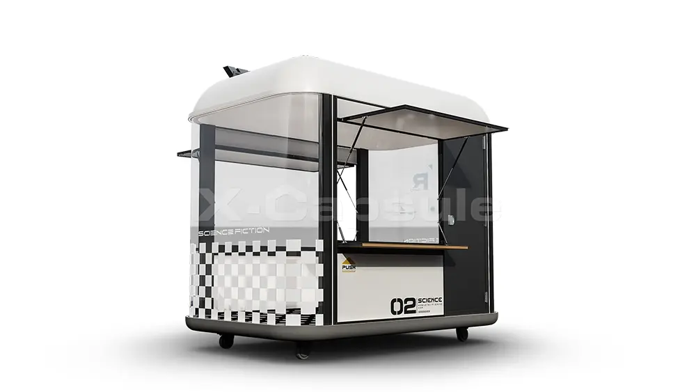 Bella-L10 Modular Futuristic Mobile Shop
