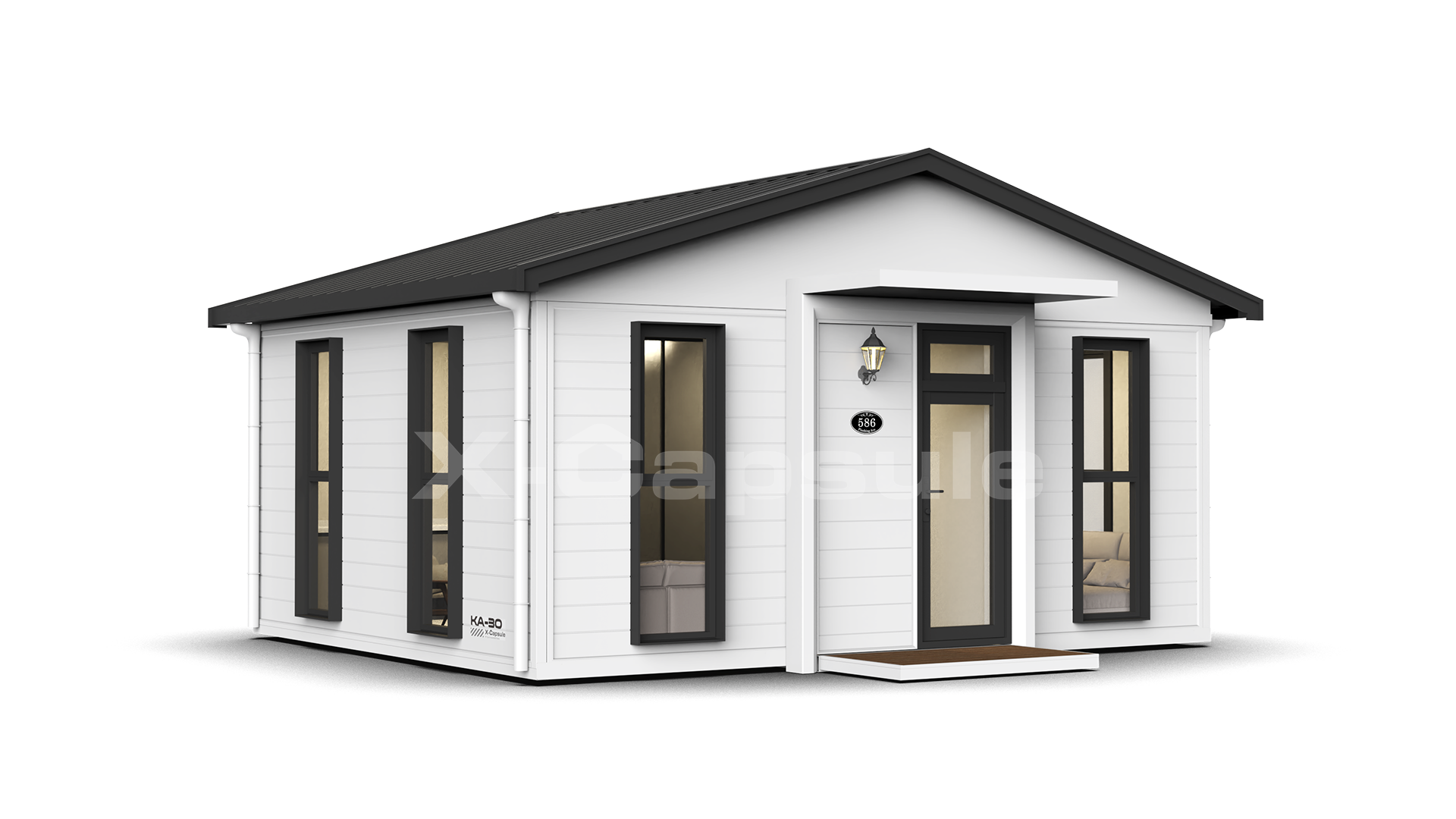 Carlo-KA30Spire - roofed Expandable Container House