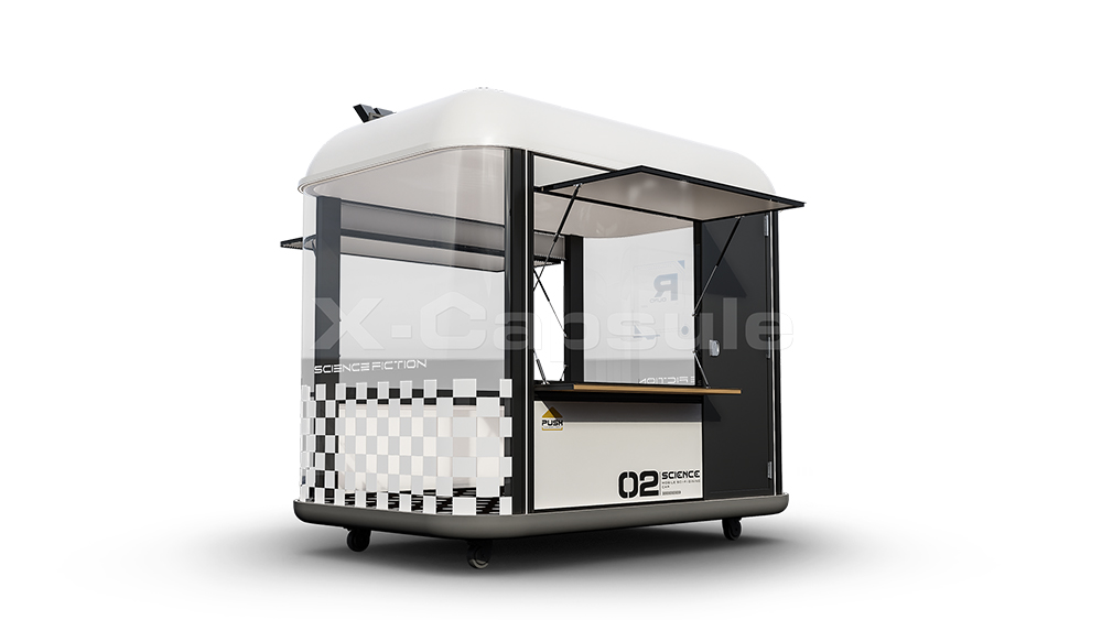 Bella-L10 Modular Futuristic Mobile Shop