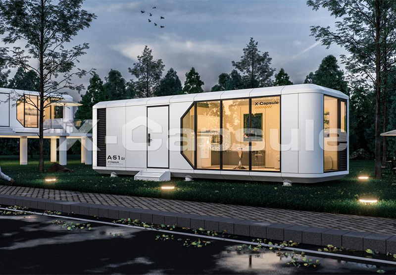 High-Tech Mobile Space Capsule