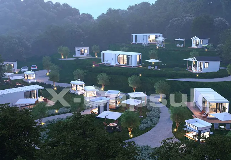 X-CAPSULE: DIY Fast-Installation Houses, Moving Towards the Future