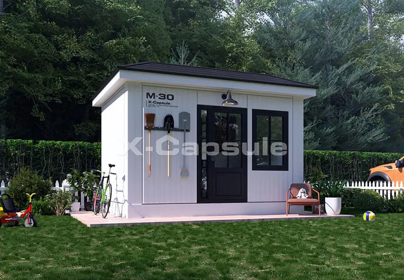 Modular Courtyard Storage Tool House: A Flexible and Multi-functional Home Solution